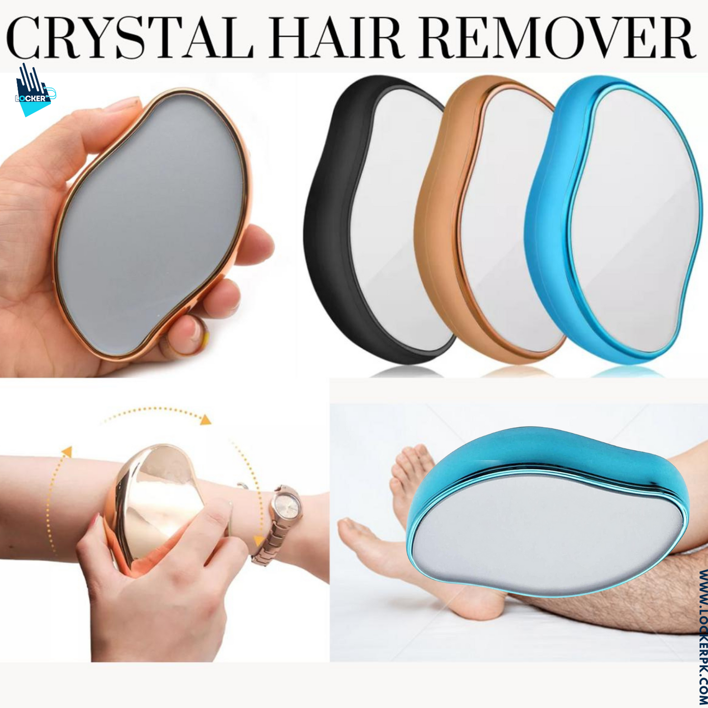 Crystal Hair Removal for Women and Men
