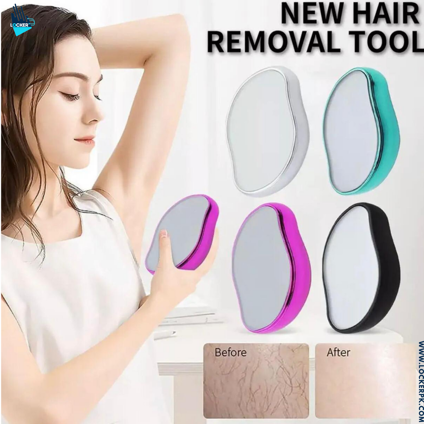 Crystal Hair Removal for Women and Men