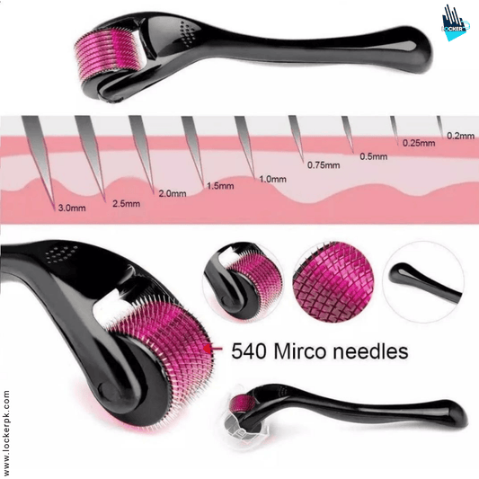 Derma Roller – Microneedling Tool for Hair Growth & Skin Rejuvenation