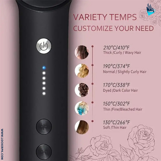 Hair Straightener Comb and Brush