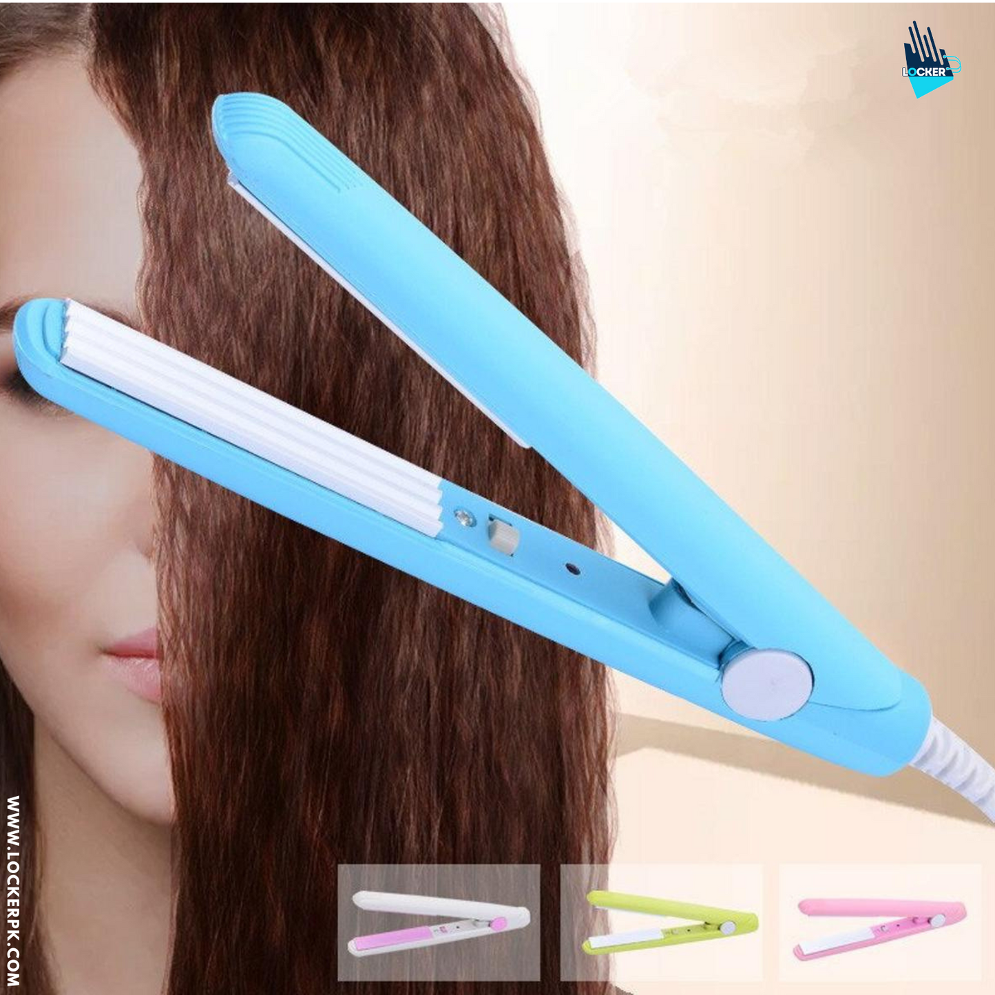 Mini Hair Crimper and Curlar