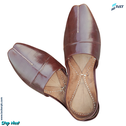 Brown Khussa For Men