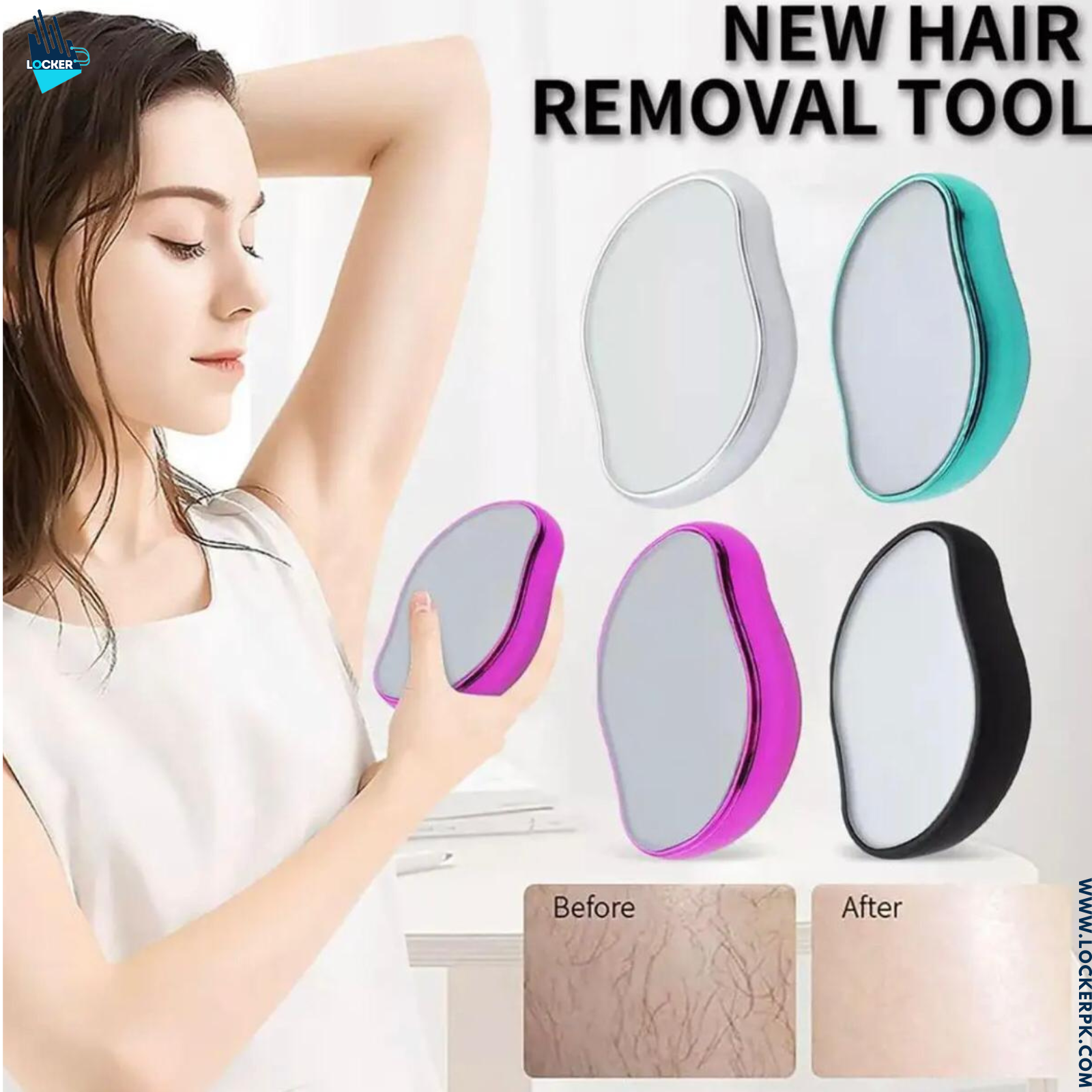 Crystal Hair Removal for Women and Men