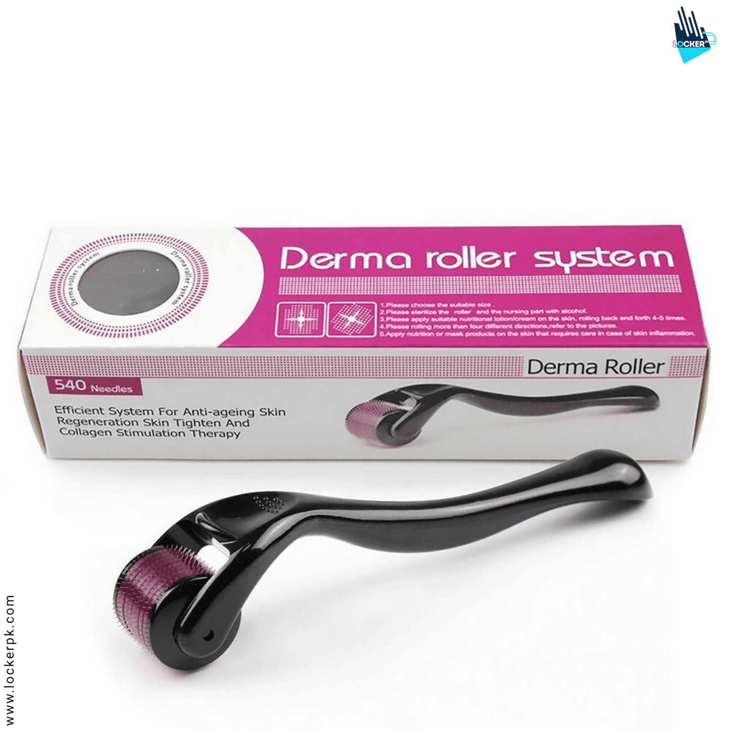 Derma Roller – Microneedling Tool for Hair Growth & Skin Rejuvenation