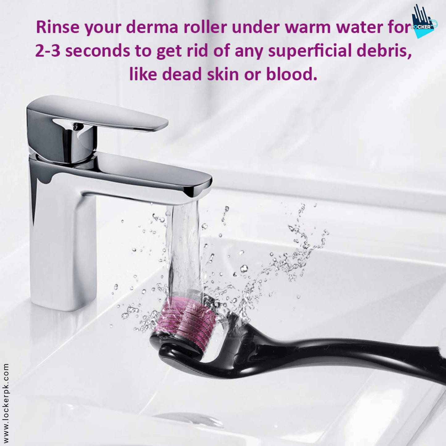 Derma Roller – Microneedling Tool for Hair Growth & Skin Rejuvenation