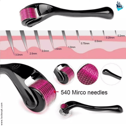 Derma Roller – Microneedling Tool for Hair Growth & Skin Rejuvenation