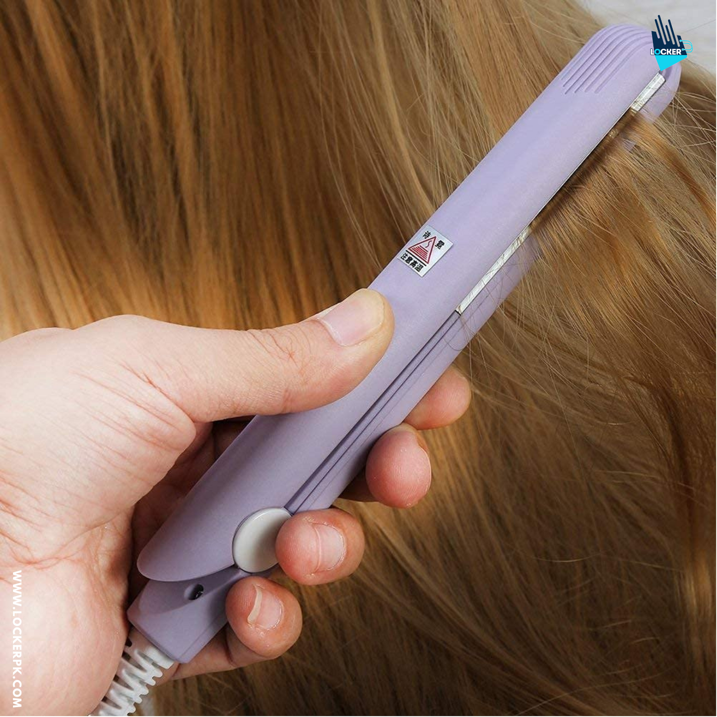 Mini Hair Straightener for Women – Travel Ceramic Flat Iron