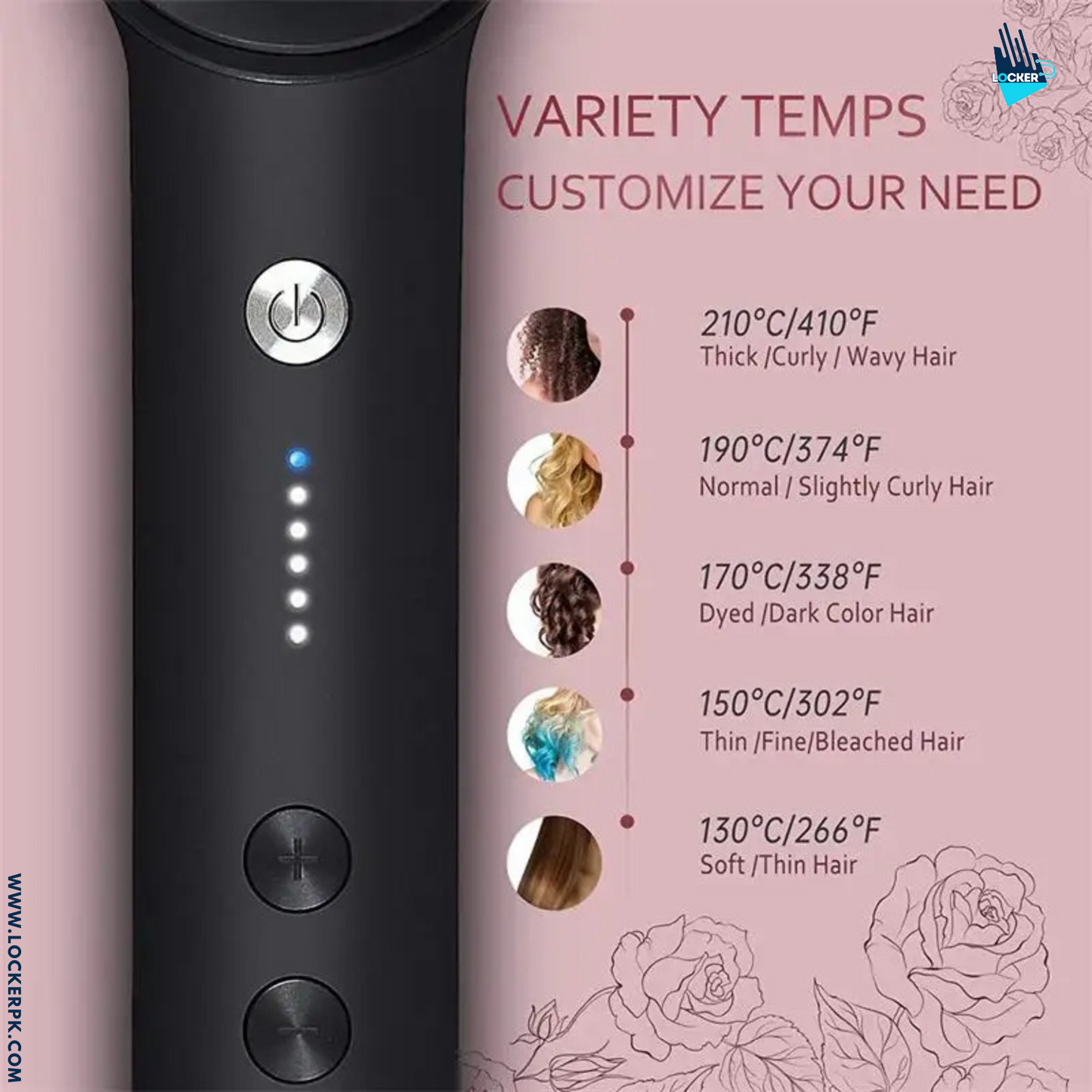 Hair Straightener Comb and Brush