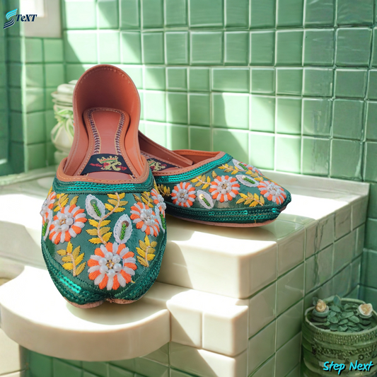 Handmade Embroidery Khussa for Girls & Women