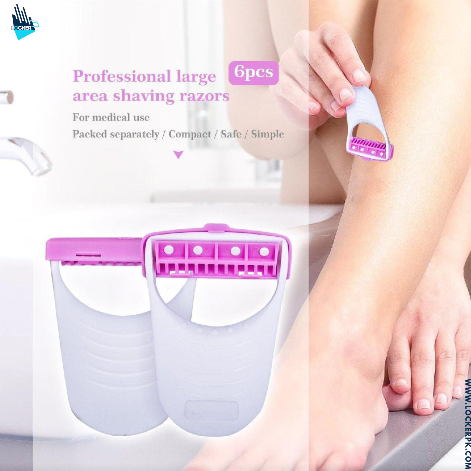 Razors for women and men Pack of 6