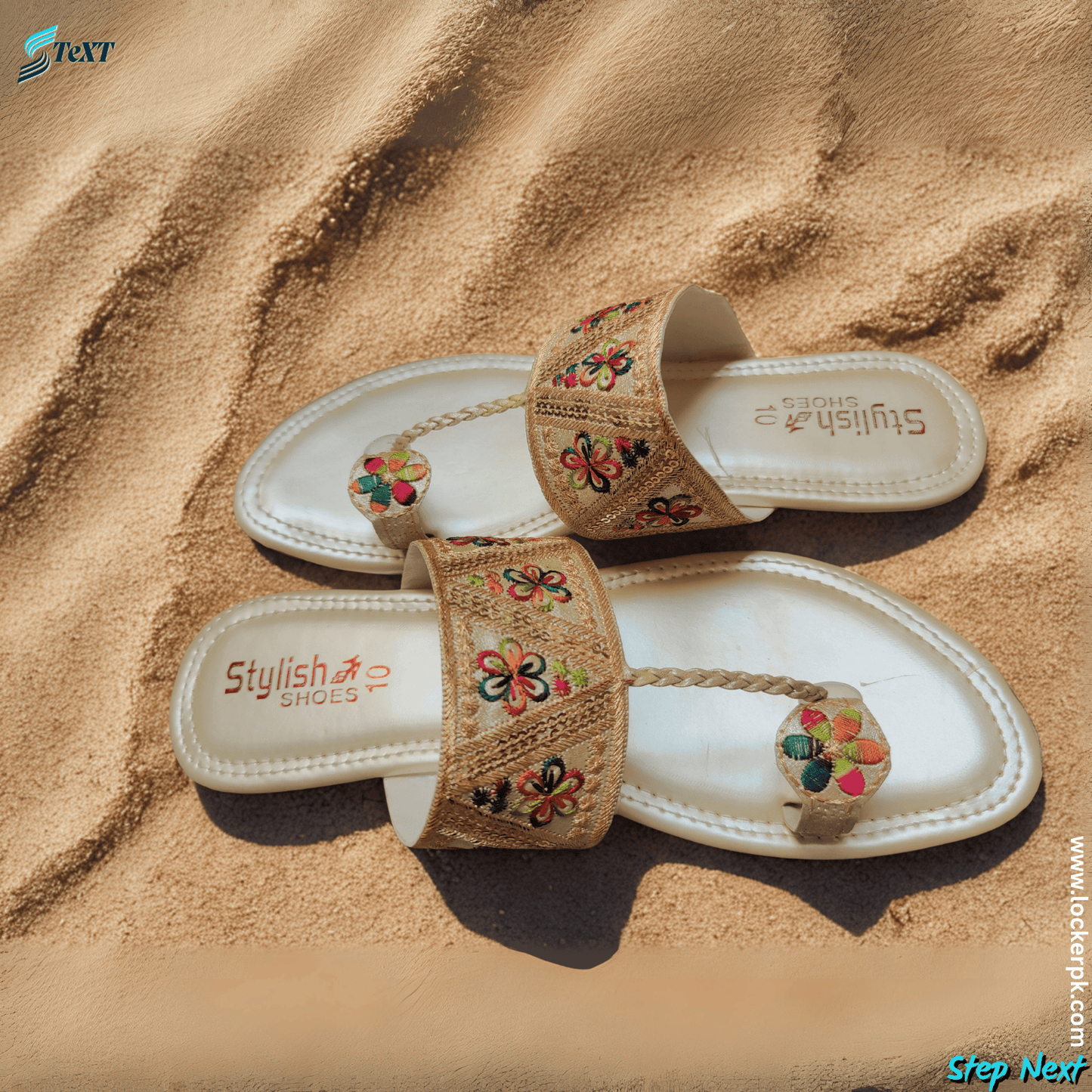 White Kolapuri Jutti