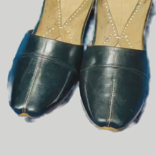 Black Khussa For Men