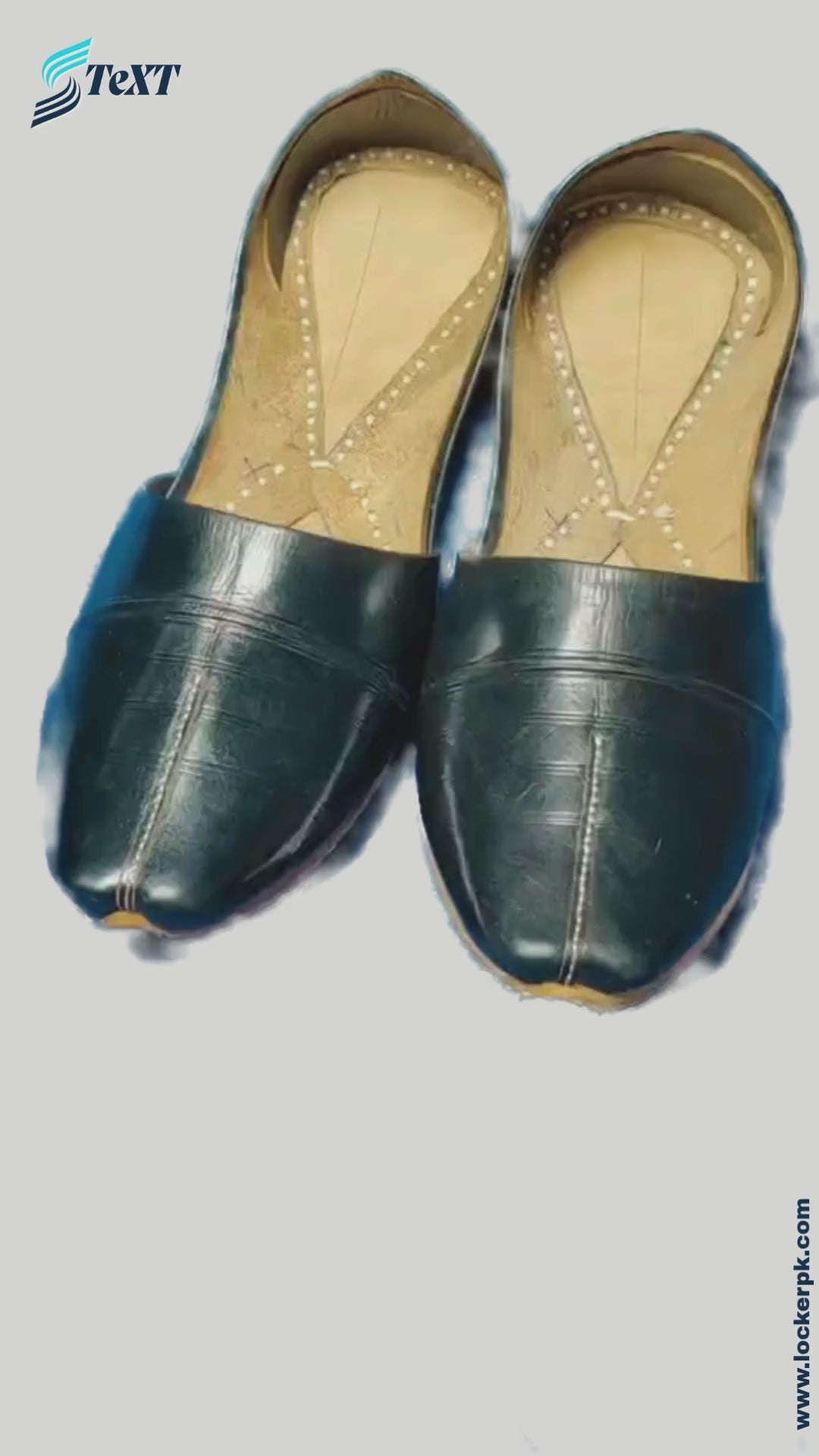 Black Khussa For Men