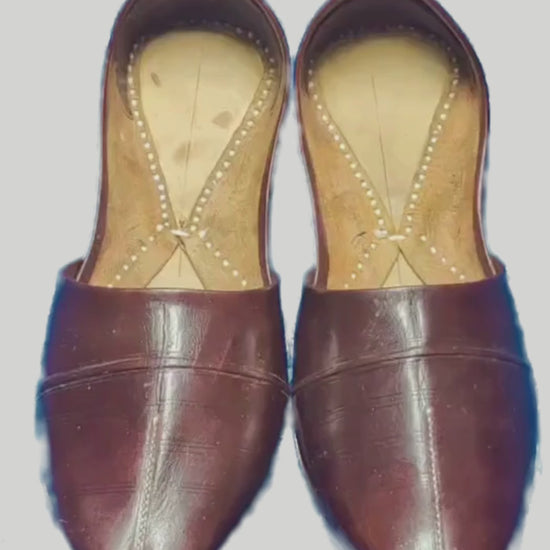 Brown Khussa For Men